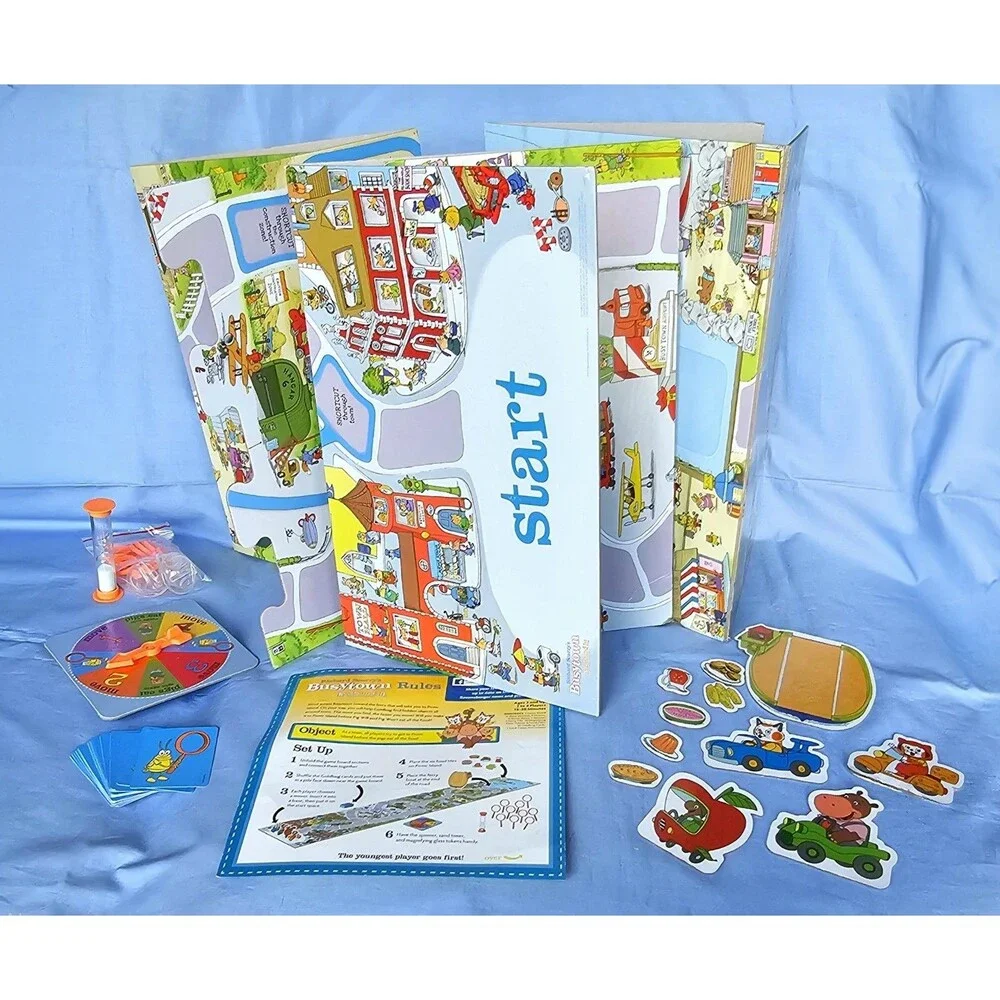 Richard Scarry's Busytown Eye Found It! COMPLETE Ravensburger 2017 Board Game